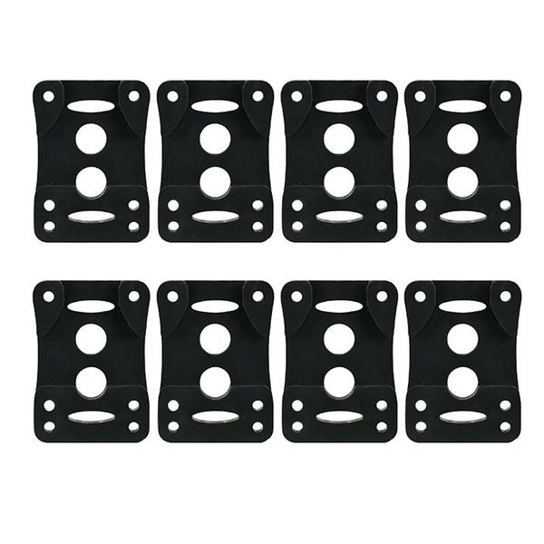 

skateboarding -8pcs skateboard riser pads 8mm longboard bracket shockpads surf