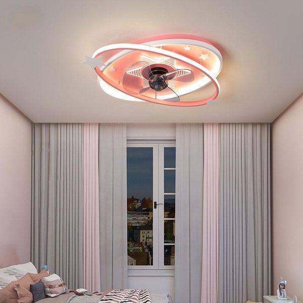 

nordic ceiling fan light bedroom modern minimalist study dining room net red fans