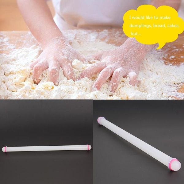 

rolling pins & pastry boards fondant cake pin baking cookies biscuit lightweight stainless steel roller embossing for household kitchen