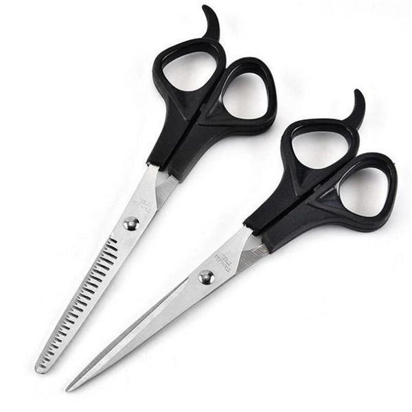 

hair brushes 1/2pcs hairdressing scissors 6 inch for cutting thinning comb barber accessories salon shears 30#, Silver