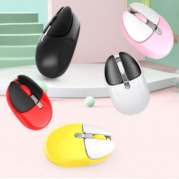 

bluetooth 2.4ghz wireless 1600dpi rechargeable mouse computer accessory mice