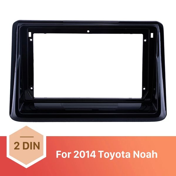 Moldura de rádio de carro 9 polegadas para 2014 Toyota Noah OEM Estilo no Painel Fáscia Painel TRANSFA