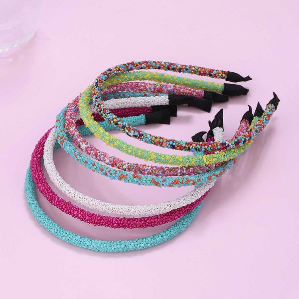 

fashion sequin hairband multi color elegant net red girl hairband 2 shop buckle jewelry, Silver