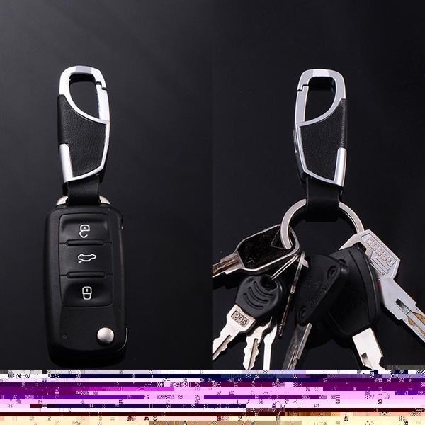 

keychains exquisite metal leather keychain keyring key chain car ring for hyundai solaris i20 i30 i35 ix20 ix25 ix35 tucson santa, Silver