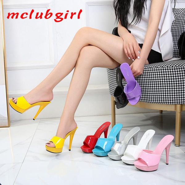 

mclubgirl pure-color summer fashion round-head with red high-heeled sandals a line of sandal women lfd, Black