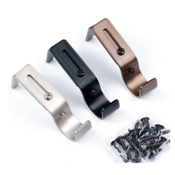 

other home decor 3-pc curtain rod holder w/ screws for 1 inch diameter