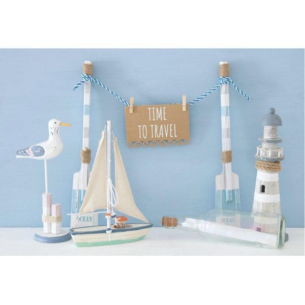 

party decoration landscape backdrop time to travel steamship lighthouse background decor born wedding pography po booth studio props