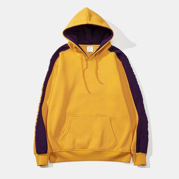 

fashion designer hoodie letter printing men womens the same style european and american casual wild couple sweater plus velvet thick warm ja, Black