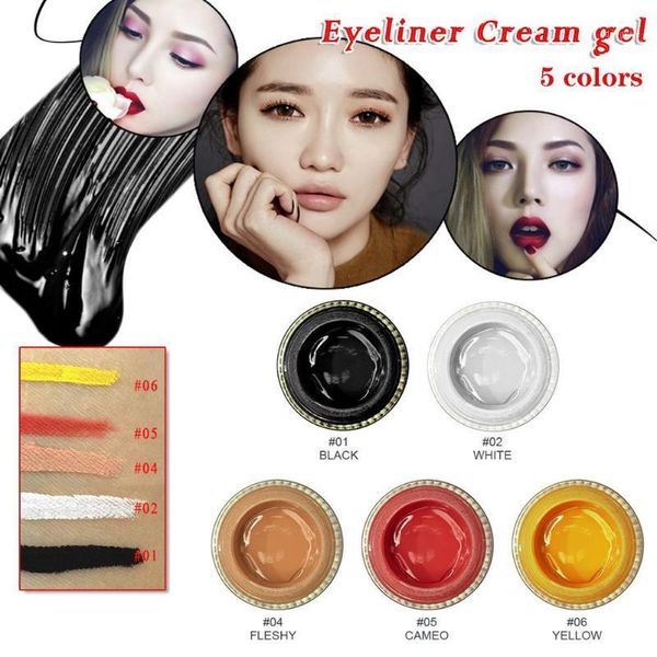

in 1 multicolor eyeliner cream long lasting waterproof makeup cosmetics set with brush eye liner kit maquiagem1