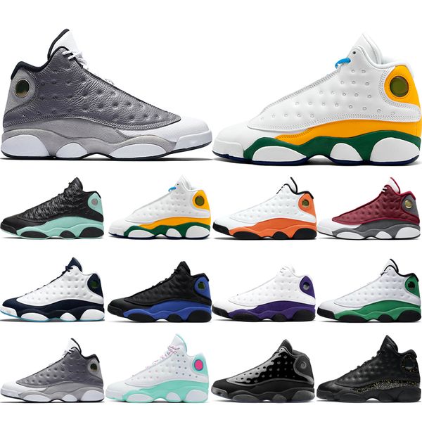 

trainers 13s man basketball shoes atmosphere grey aurora green cap and gown gold glitter island lakers starfish red flint playground obsidia