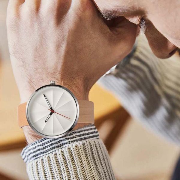 

wristwatches luxury women watches fashion simple casual without scale stereo leather belt ladies quartz watch female dress wristwatch z604, Slivery;brown