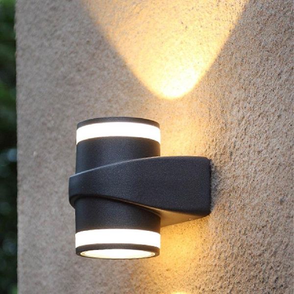 

outdoor wall lamps led simple waterproof lamp courtyard garden corridor aisle living room double-sided luminous