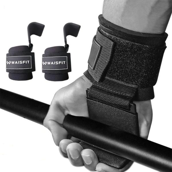 

accessories weight lifting hooks hand-bar wrist straps gym fitness hook strap pull-ups power gloves for training