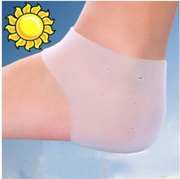 

silicone gel heel socks cracked foot moisturizing skin care protector 4 style moisturizing gel heel socks