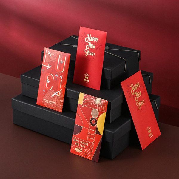 

spring festival red packet year universal gift envelope of the ox lucky 10pcs wrap