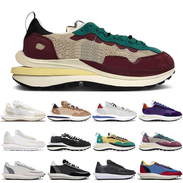 

2021 vaporwaffle ldv ld waffle blazer running shoes dark iris sesame sail gum white nylon varsity blue neptune green platform sneakers 36-45