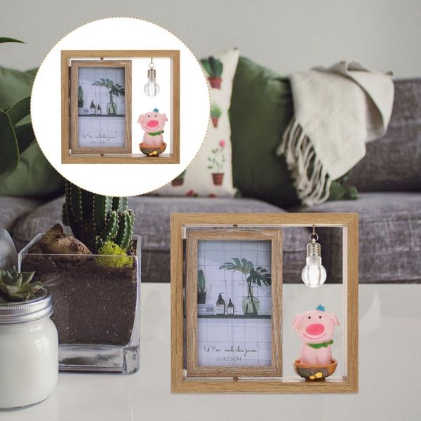 

frames 1pc rotary po frame adornment creative household tabledecoration