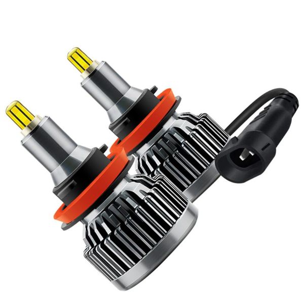 

working light 1 pair h11 led bulb high automobile headlight car bulbs