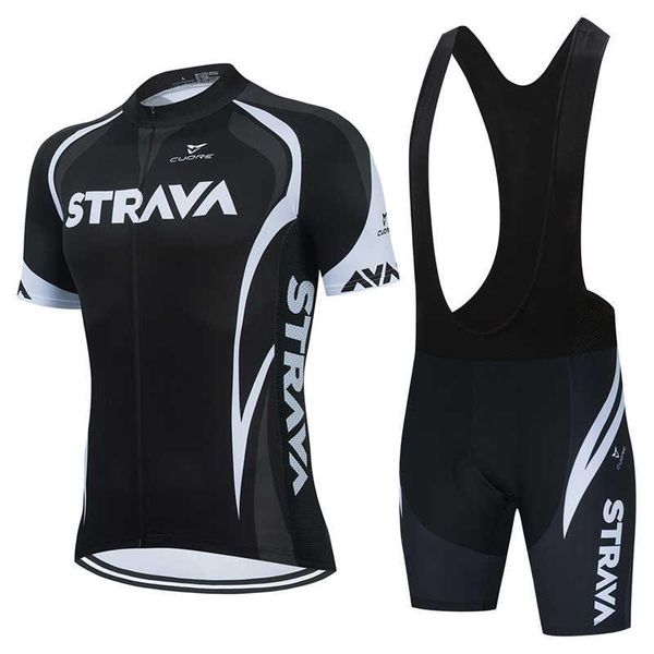 

racing sets strava summer pro team men's mtb bike wear breathable mountain bicycle clothes sportwears cycling clothing kits ciclismo ho, Black;blue
