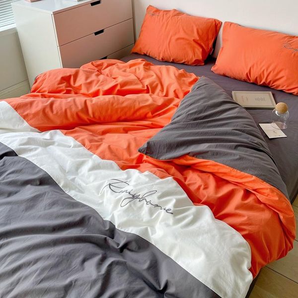 

bedding sets washing cotton covered 4 times 100 quilt cover the bedspread bed naked sleep home summer bedding.