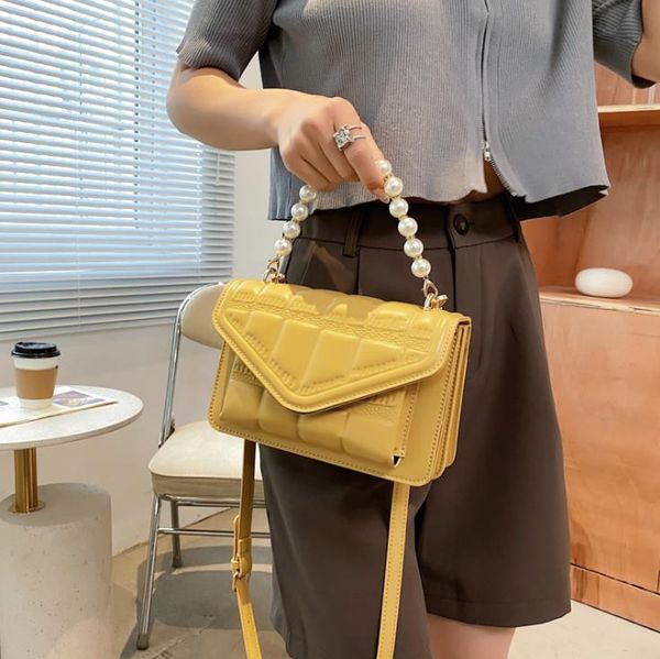 

simple female bags 2021 mini tide messenger fashion shoulder small square bag handbag