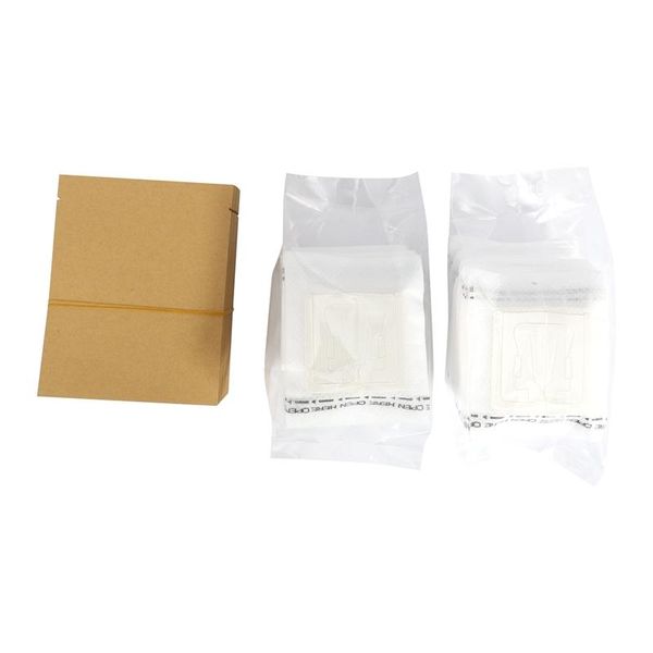 

coffee filters 100 set combination filter bags and kraft paper bag,portable office travel drip tools