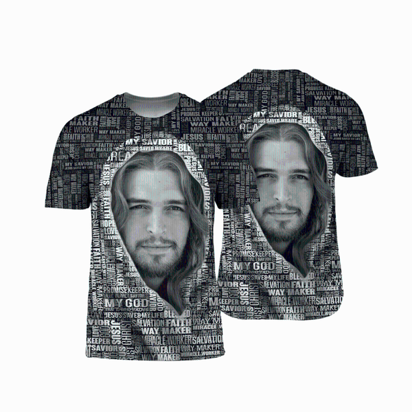 

god jesus 3d all over printed t-shirts for men/women design vintage streetwear tshirt oversized 5xl 6xl boy clothes men's, White;black