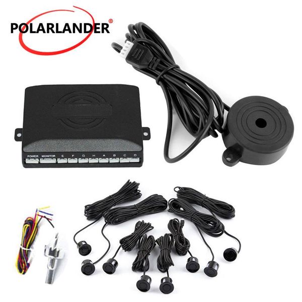 

car rear view cameras& parking sensors no display reverse backup radar system 8 9 colors to choose sensor sound alert