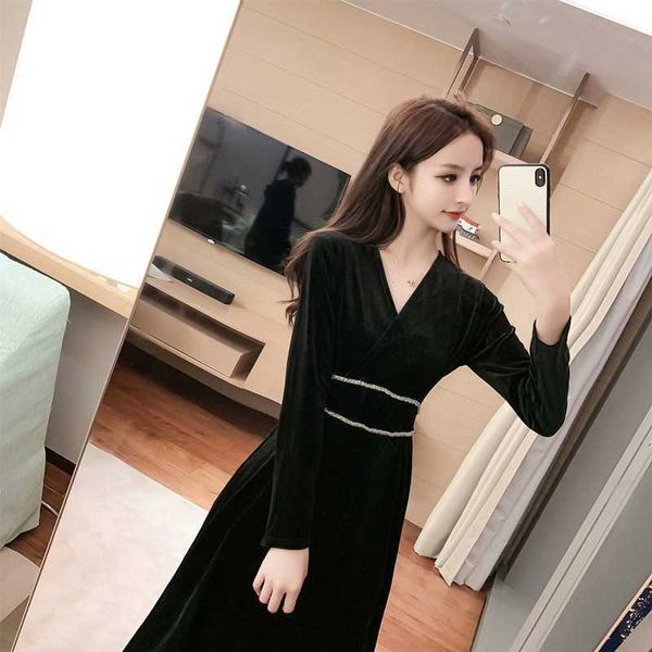 

golden long autumn and french court hepburn small black winter veet drs, Black;gray