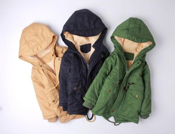 

spring kids outdoor fleece jackets for boys clothing hooded zipper warm outerwear baby windbreaker children winter coats blazer, Blue;gray