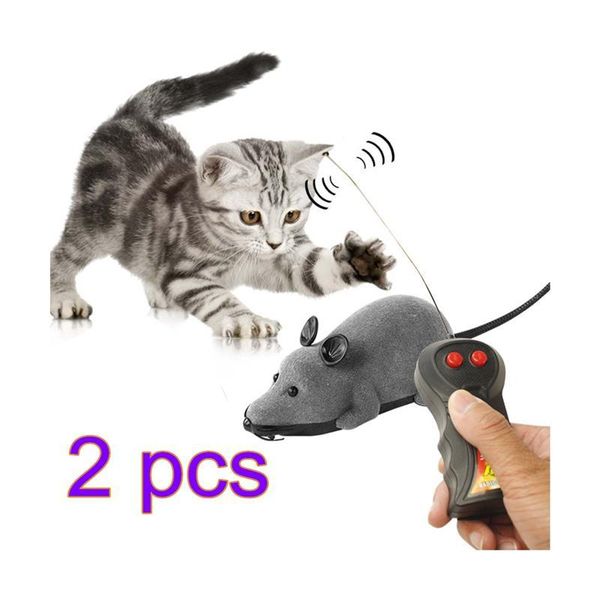 

cat toys electric cats toy wireless remote control mouse mice rc pet accessories