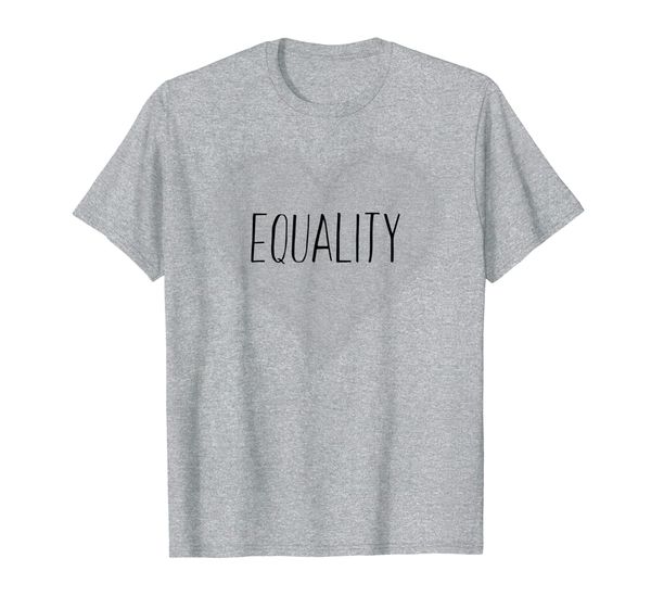

equality anti-racist anti-racism political activism gift t-shirt, White;black