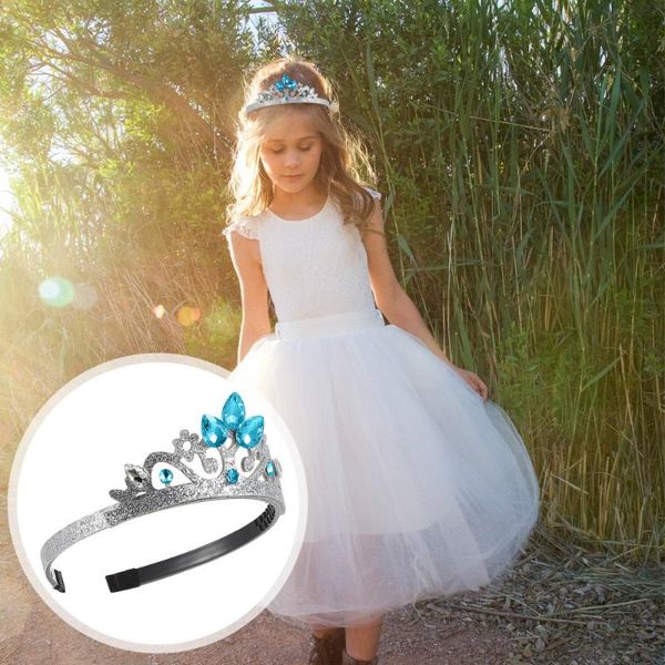 

party hats girl birthday hair crown headpiece shiny ornament decor