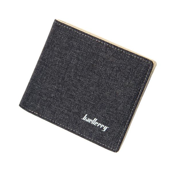 

wallets men's fashion personality short wallet quality canvas money clip retro slim purses with coin pocket wb65, Red;black