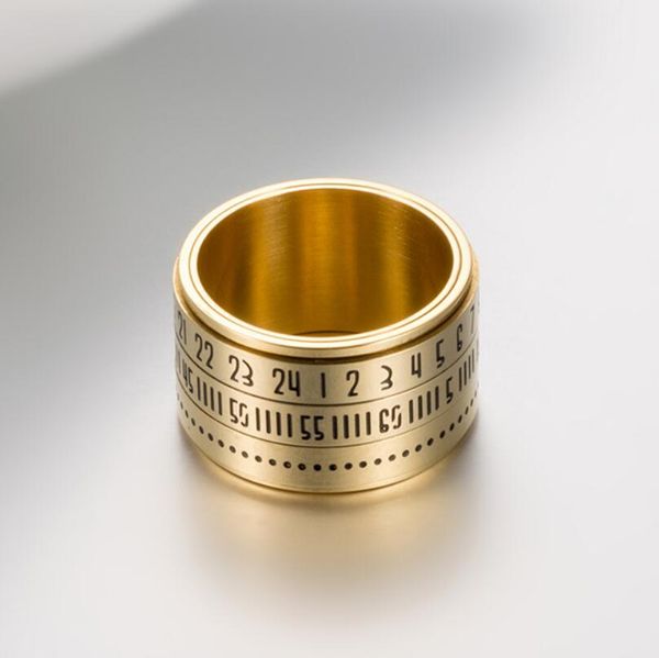 

jewelry rings for men stainless steel romen number cool punk open rings fashion of shipping, Silver