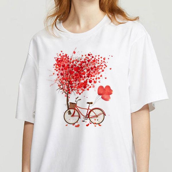 

women's t-shirt 2021 summer women t shirt casual short sleeve for girls kawaii cute tees korean fashion female clothing streetwear t-sh, White