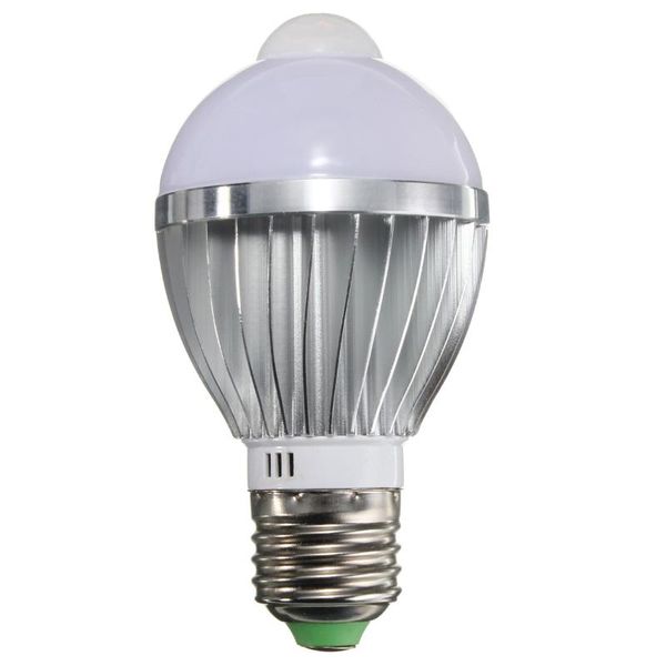 

bulbs e27 5w auto pir infrared motion sensor detection white warm 5730 smd led bulb lamp lights 85-265v 1pcs/lot