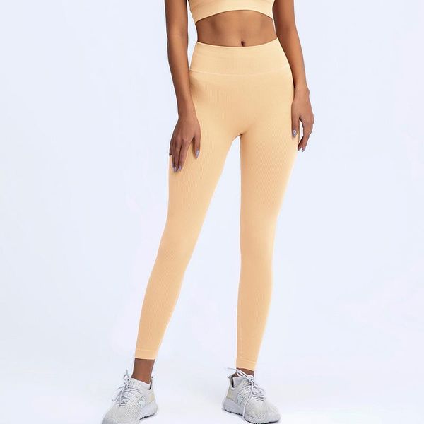 

yoga outfit sport seamless booty leggings women elastic solid high waist sportswear gym fitness pants push up tight scrunch female