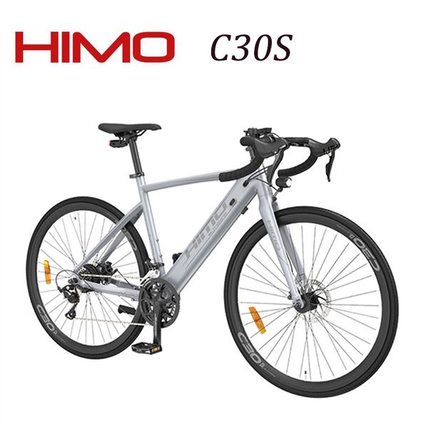 

[eu stock] himo c30s electric bicycle 250w 700c multi-speed classical ele bicycles ebikes inclusive vat, Silver;blue