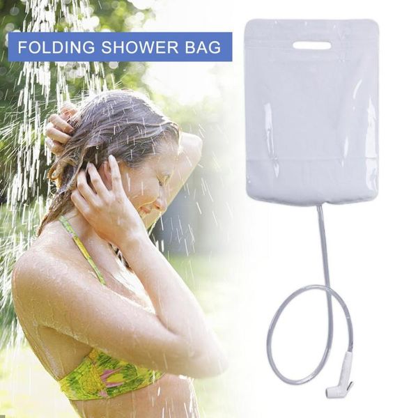 

hydration packs water bag 10l outdoor shower portable camping with dry folding
