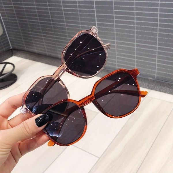 

sunglasses retro oversized square ladies big frame black anti-ultraviolet fashion female glasses, White;black