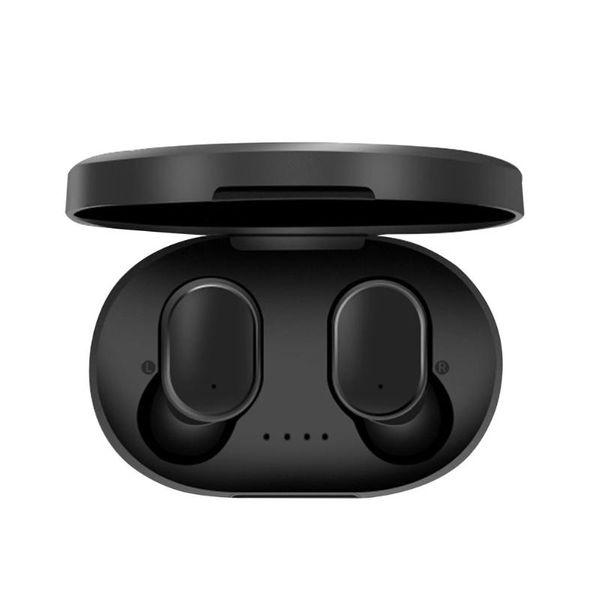 

smart home control a6s stereo headset wireless 5.0 earphone headphone earbuds cordless for mobile phone
