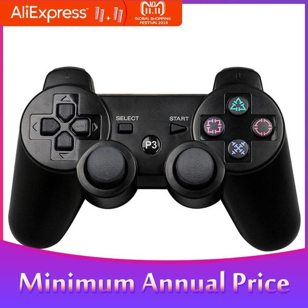 

wireless gamepad for ps3 controle gaming console joystick remote controller 3 gamepads game controllers & joysticks