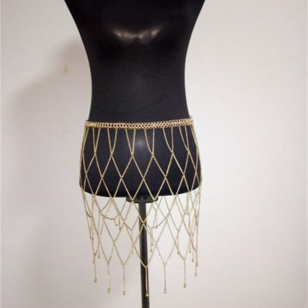 

new style women fashion chains waist chains jewelry 3 colors wrl133, Silver