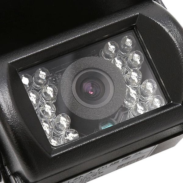 Автомобильные задние камеры датчики парковки 18 IR светодиодную заднюю камеру ночное зрение широкоугольная водонепроницаемая шина