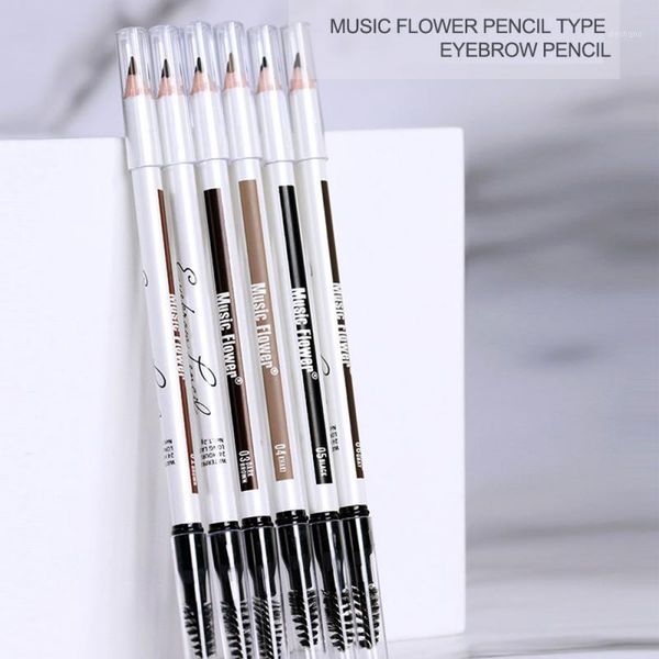 

selling 2021 eyebrow pencil durable waterproof non-fading black brown liquid tool1