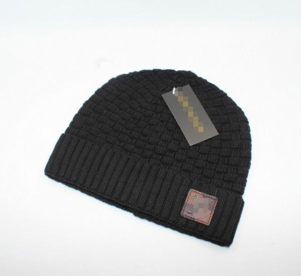 

winter beanie knitted wool hat plus velvet cap skullies thicker mask fringe hats man, Blue;gray