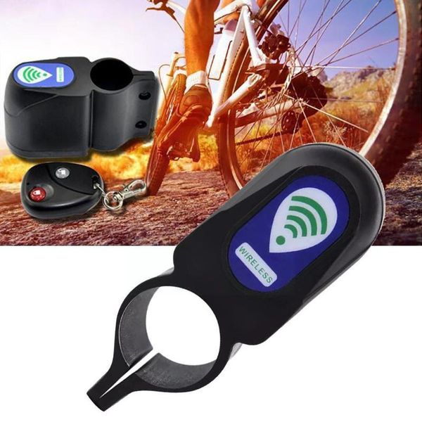 

bike locks anti-theft lock cycling security wireless control vibration bicycle accessories alarm remote b7m9
