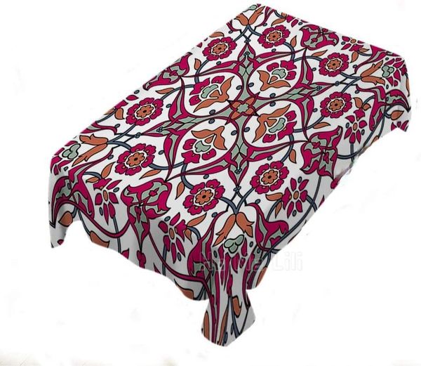 

table cloth vintage floral print tablecloth art indoor and outdoor decoration