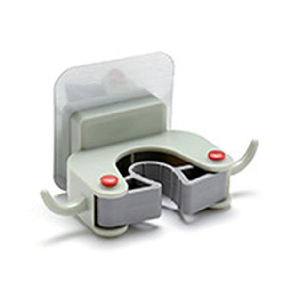 

bathroom shelves nail-multi-function seamless wall-mounted mop rack